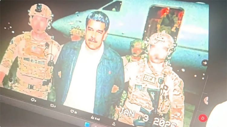 United States Launches Military Operation in Venezuela, Arrests President Maduro and His Wife; Brought to New York for Trial 1 वेनेजुएला