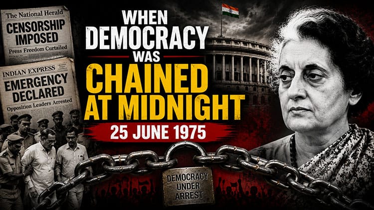 when democracy was chained at midnight