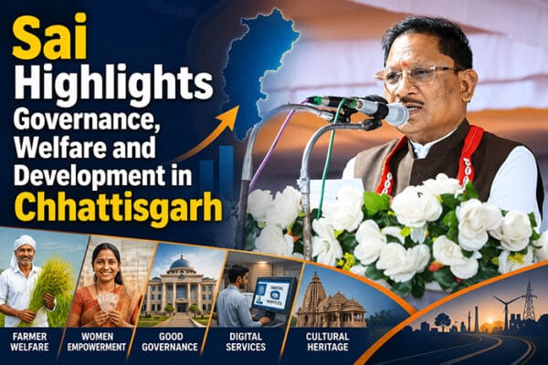 vishnu deo sai highlights governance welfare