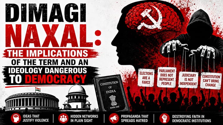 Dimagi Naxal: The Implications of the Term and an Ideology Dangerous to Democracy 1 Dimagi