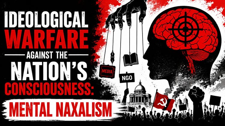 naxalism ideological war against india