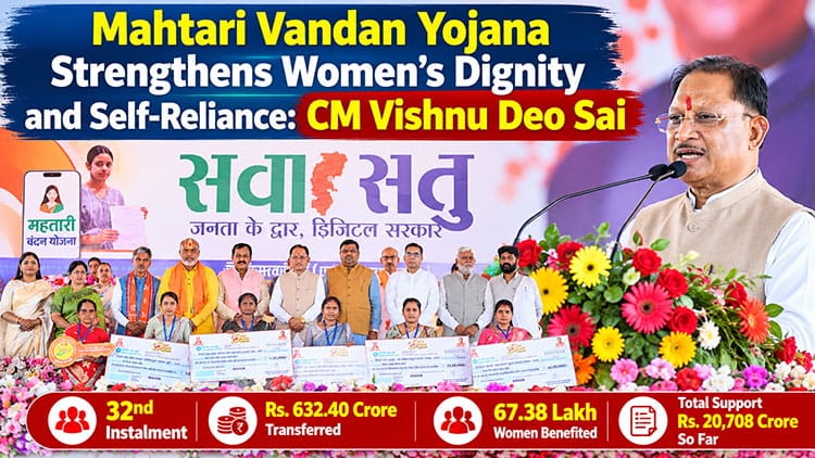 Mahtari Vandan Yojana Strengthens Women’s Dignity and Self-Reliance: Chief Minister Vishnu Deo Sai 3 mahtari vandan yojana